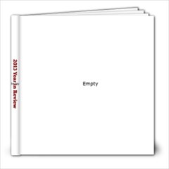 2013 Year in Review - 8x8 Photo Book (20 pages)
