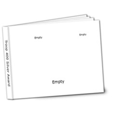Silver book Lara - 7x5 Deluxe Photo Book (20 pages)