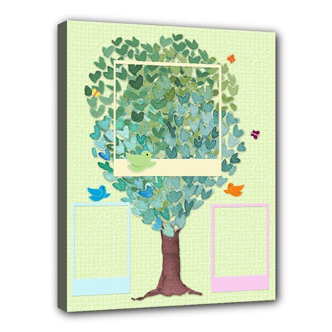 mom, dad and me - family tree - Canvas 14 x 11 (Stretched) mom, dad and me - family tree - Canvas 14 x 11 (Stretched)