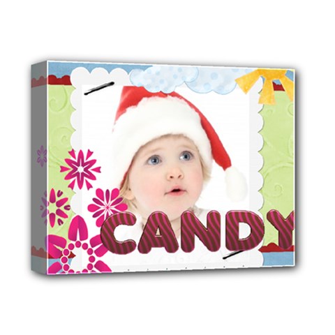 kids, fun, child, play, happy - Deluxe Canvas 14  x 11  (Stretched)