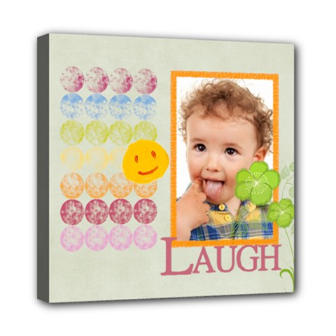 kids, love, family, happy, play, fun - Mini Canvas 8 x 8 (Stretched) kids, love, family, happy, play, fun - Mini Canvas 8 x 8 (Stretched)