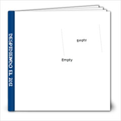 Despidiendo el 2012 - 8x8 Photo Book (20 pages)