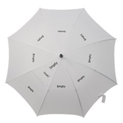 Umbrella In Beige And Brown On Squared And Chevron