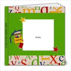 WeeLearnTemplate - 8x8 Photo Book (20 pages)