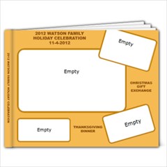 WATSON HOLIDAY CELEBRATION - 11 x 8.5 Photo Book(20 pages)