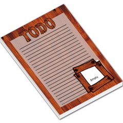 Wooden Large Memo Pad - Large Memo Pads