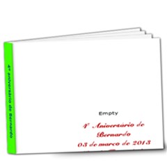 4º aniversário de Bernardo - 2º Álbum - 9x7 Deluxe Photo Book (20 pages)