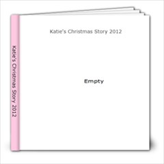 Katie Christmas 2012 - 8x8 Photo Book (20 pages)
