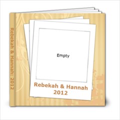 Rebekah and Hannah 2012 - 6x6 Photo Book (20 pages)