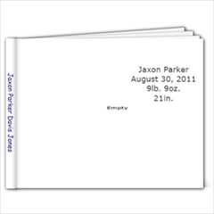 jaxonparkerdavisjones - 7x5 Photo Book (20 pages)