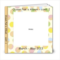 Ocean s 3-6 mths_Fion - 6x6 Photo Book (20 pages)