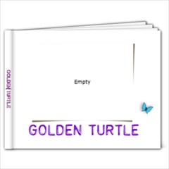Golden Turtle - 7x5 Photo Book (20 pages)