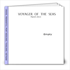 CRUISE - 8x8 Photo Book (20 pages)