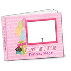 megan s 5th birthday - 7x5 Deluxe Photo Book (20 pages)