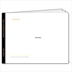 david - 9x7 Photo Book (20 pages)