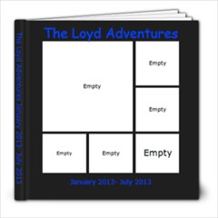 Jan 13 to June 13 book - 8x8 Photo Book (20 pages)