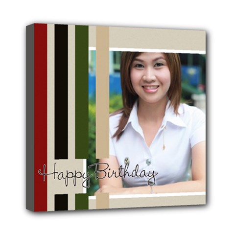 happy birthday - Mini Canvas 8 x 8 (Stretched) happy birthday - Mini Canvas 8 x 8 (Stretched)