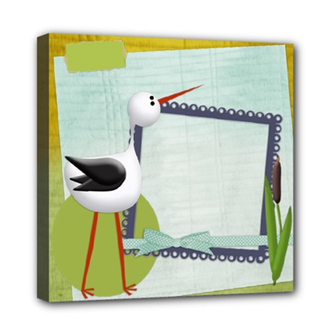 Newborn Boy 8x8 Canvas - Mini Canvas 8 x 8 (Stretched) Newborn Boy 8x8 Canvas - Mini Canvas 8 x 8 (Stretched)