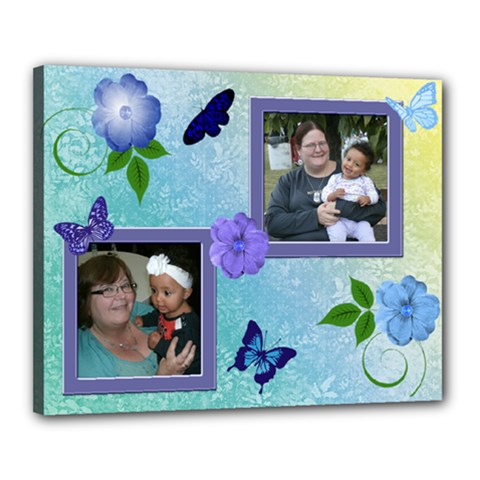 butterfly canvas - Canvas 20 x 16 (Stretched) butterfly canvas - Canvas 20 x 16 (Stretched)