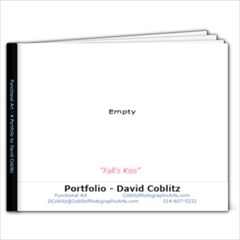 David Coblitz Portfolio - Functional Art - 9x7 Photo Book (20 pages)