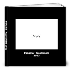Panama/Guatemala 2013 - 8x8 Photo Book (20 pages)