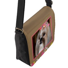 Flap Closure Messenger Bag (S) 