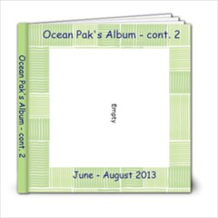 Ocean 7-8 mths - 6x6 Photo Book (20 pages)