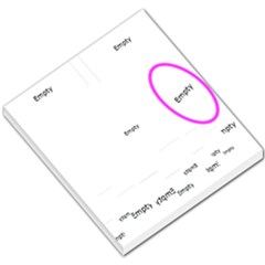 mitzve tzetel b - Small Memo Pads