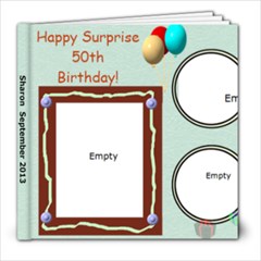 Sharon Birthday--Revised - 8x8 Photo Book (20 pages)