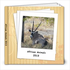 African Animals - 8x8 Photo Book (20 pages)