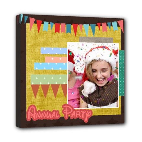 new year and christmas - Mini Canvas 8 x 8 (Stretched) new year and christmas - Mini Canvas 8 x 8 (Stretched)