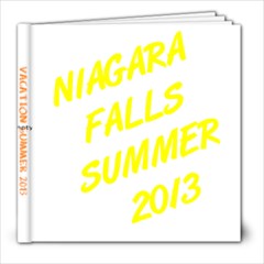 niagara falls 2013 - 8x8 Photo Book (20 pages)