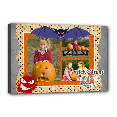 halloween - Canvas 18 x 12 (Stretched) halloween - Canvas 18 x 12 (Stretched)
