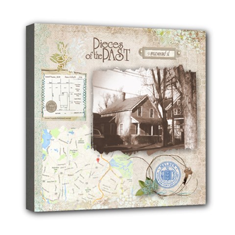 Pieces of the Past - Mini Canvas 8  x 8  (Stretched)