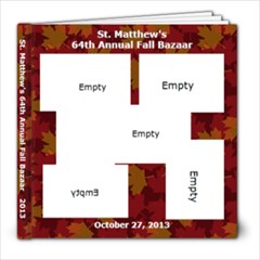 Fall Bazaar 2013 - 8x8 Photo Book (20 pages)