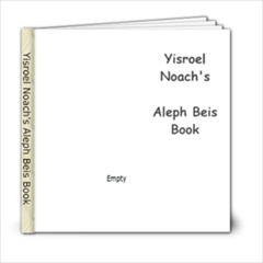 Aleph Beis Book - 6x6 Photo Book (20 pages)
