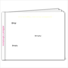 addie - 7x5 Photo Book (20 pages)