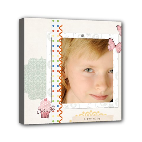 kids - Mini Canvas 6  x 6  (Stretched)