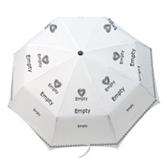 Hot Pink Love Folding Umbrella