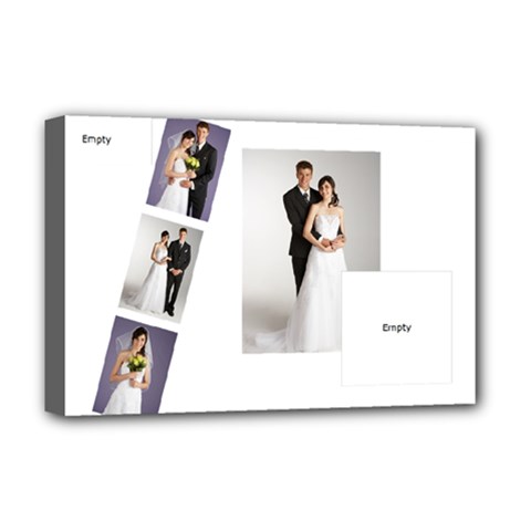 wedding - Deluxe Canvas 18  x 12  (Stretched)