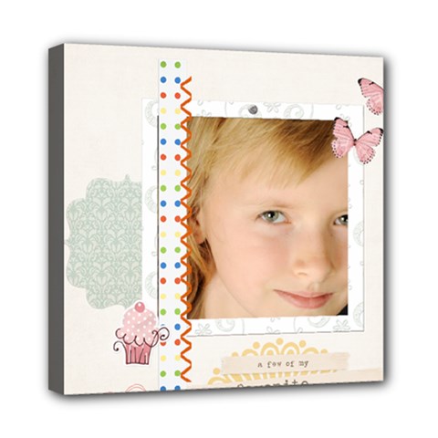 kids - Mini Canvas 8 x 8 (Stretched) kids - Mini Canvas 8 x 8 (Stretched)