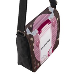 Flap Closure Messenger Bag (S) 