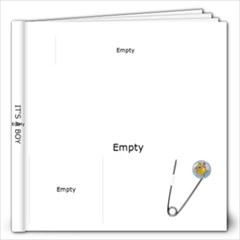 Cherished Baby Boy 12x12 Photo Book - 12x12 Photo Book (20 pages)