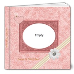 12 Months - 8x8 Deluxe Photo Book (20 pages)