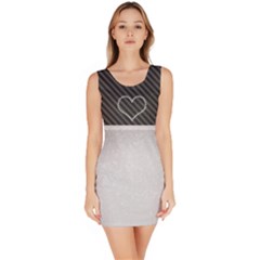 Black And White Heart Dress
