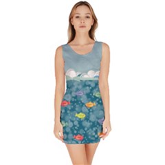 Sea life dress - Bodycon Dress