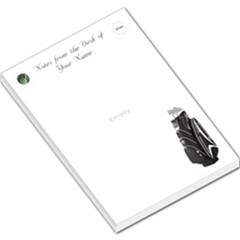 Golf Large Memo Pad Lined Paper - Large Memo Pads