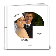 Wedding Blue Book - 6x6 Photo Book (20 pages)