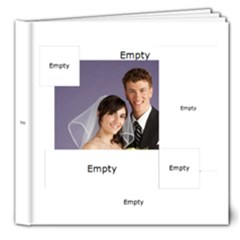 Wedding purple Book - 8x8 Deluxe Photo Book (20 pages)