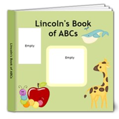 Lincoln s Book of ABCs - 8x8 Deluxe Photo Book (20 pages)